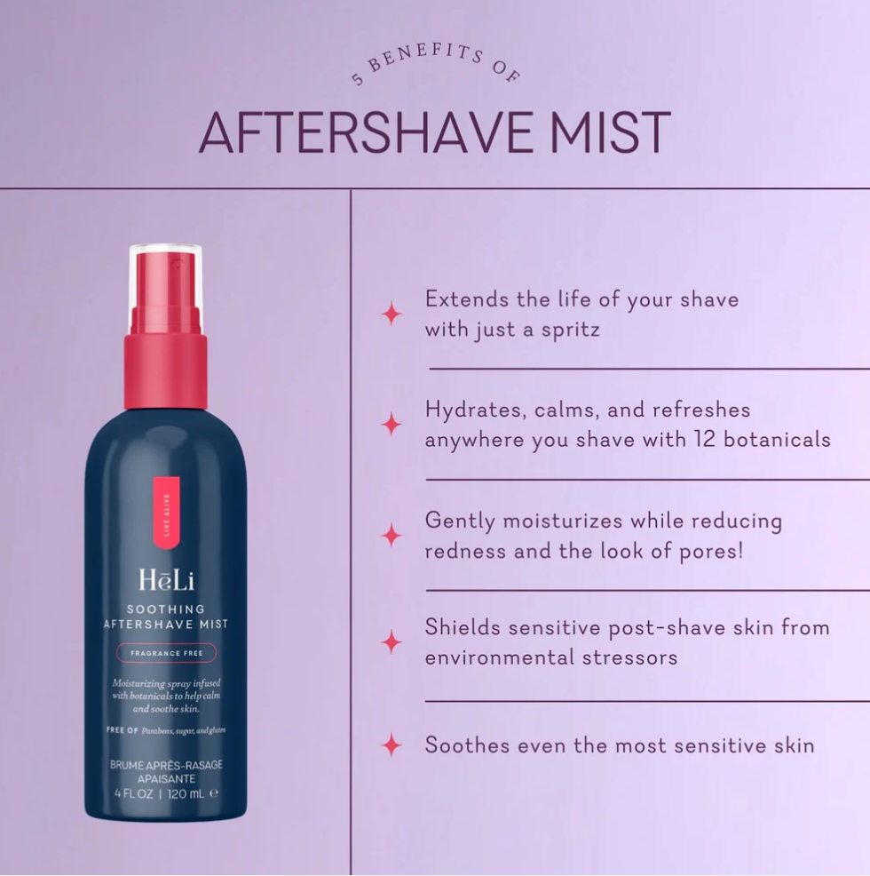 HēLi – Soothing Aftershave Mist