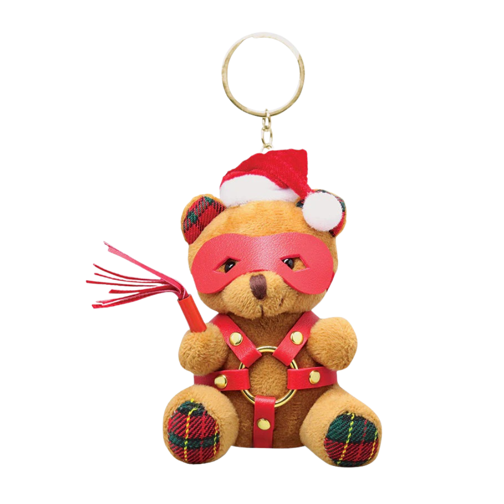 Master Series – Holiday Bondage Bear Keychain (Brown)