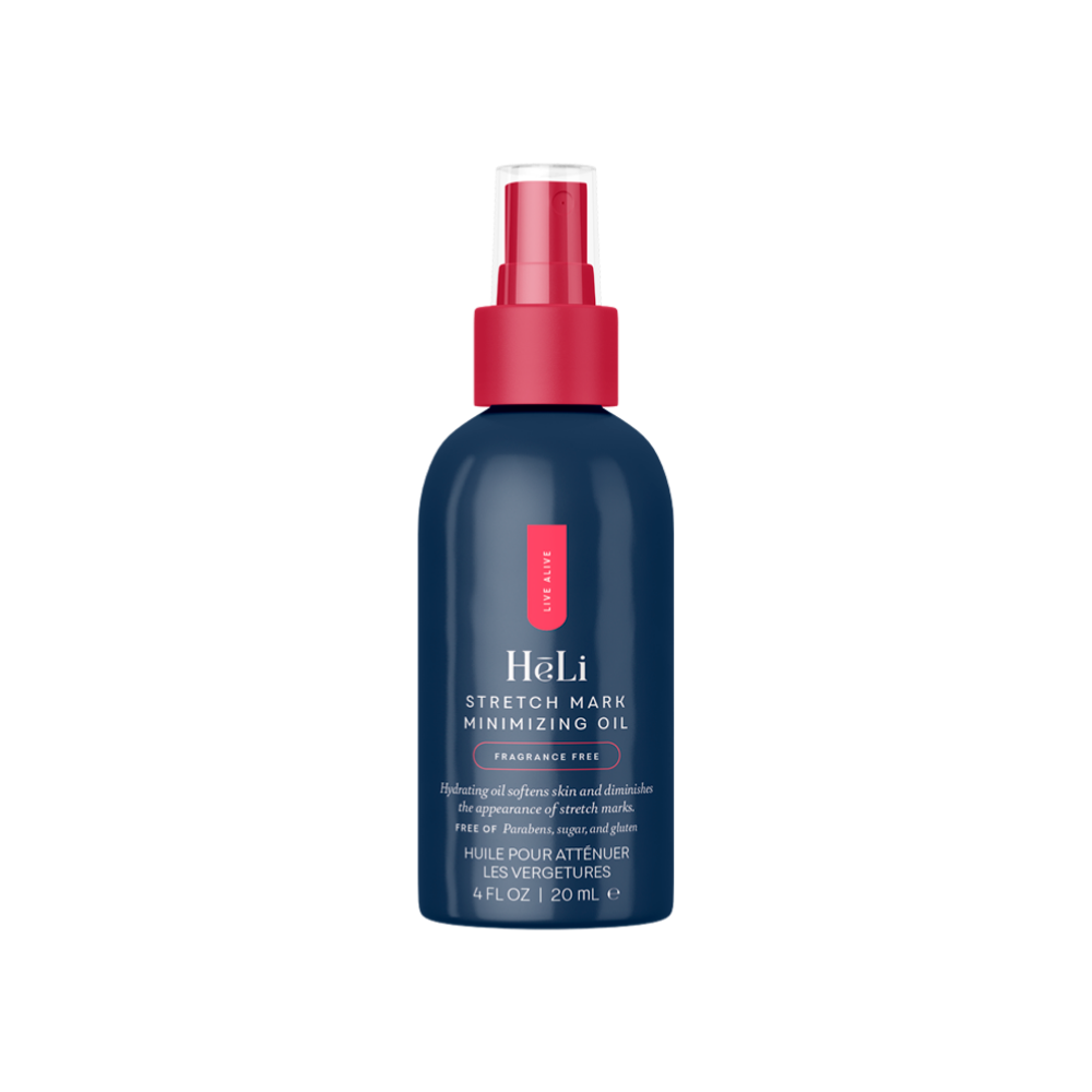 HēLi Stretch Mark Minimizing Oil