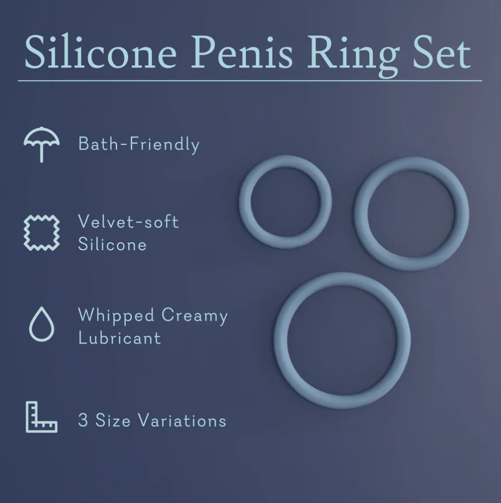 Silicone Penis Ring Set