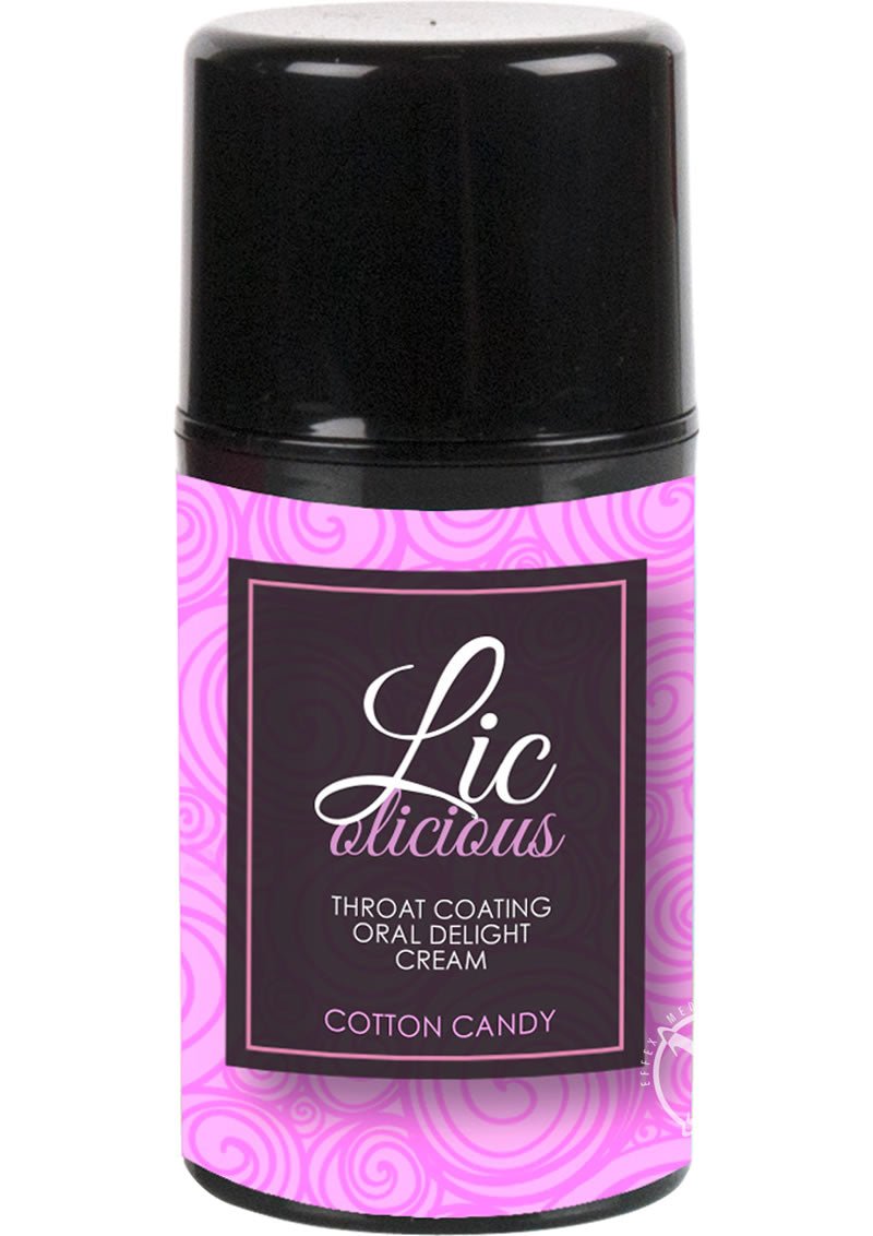 Licolicious Throat Coating Cream Cotton Candy