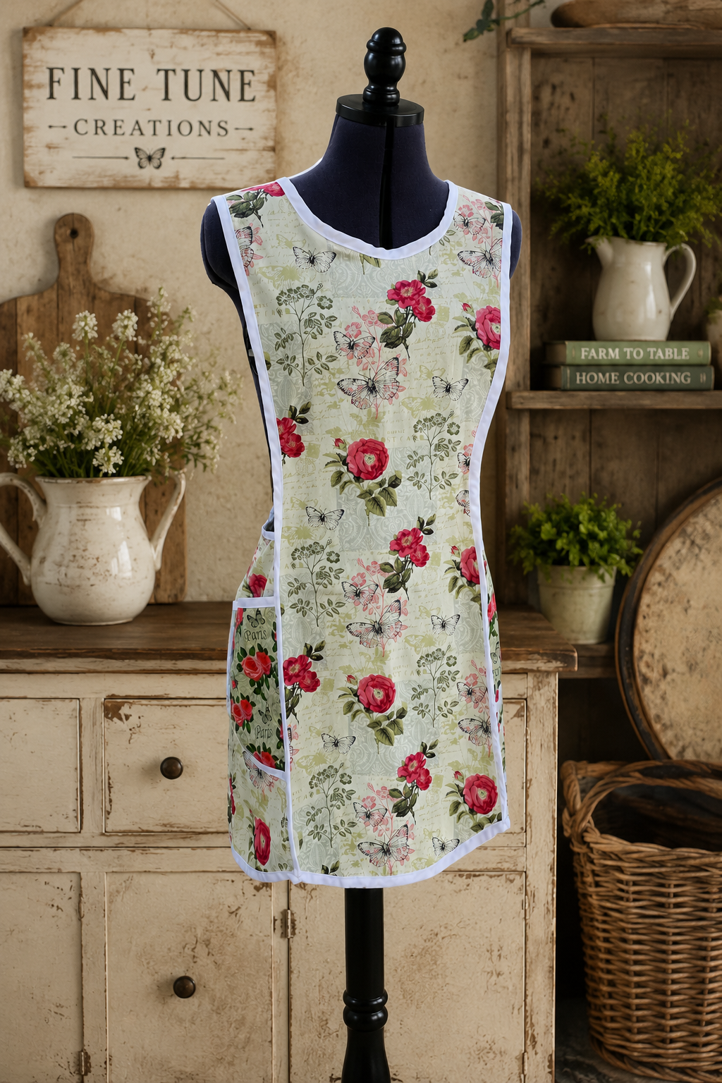 Cross-Back Pullover Apron
