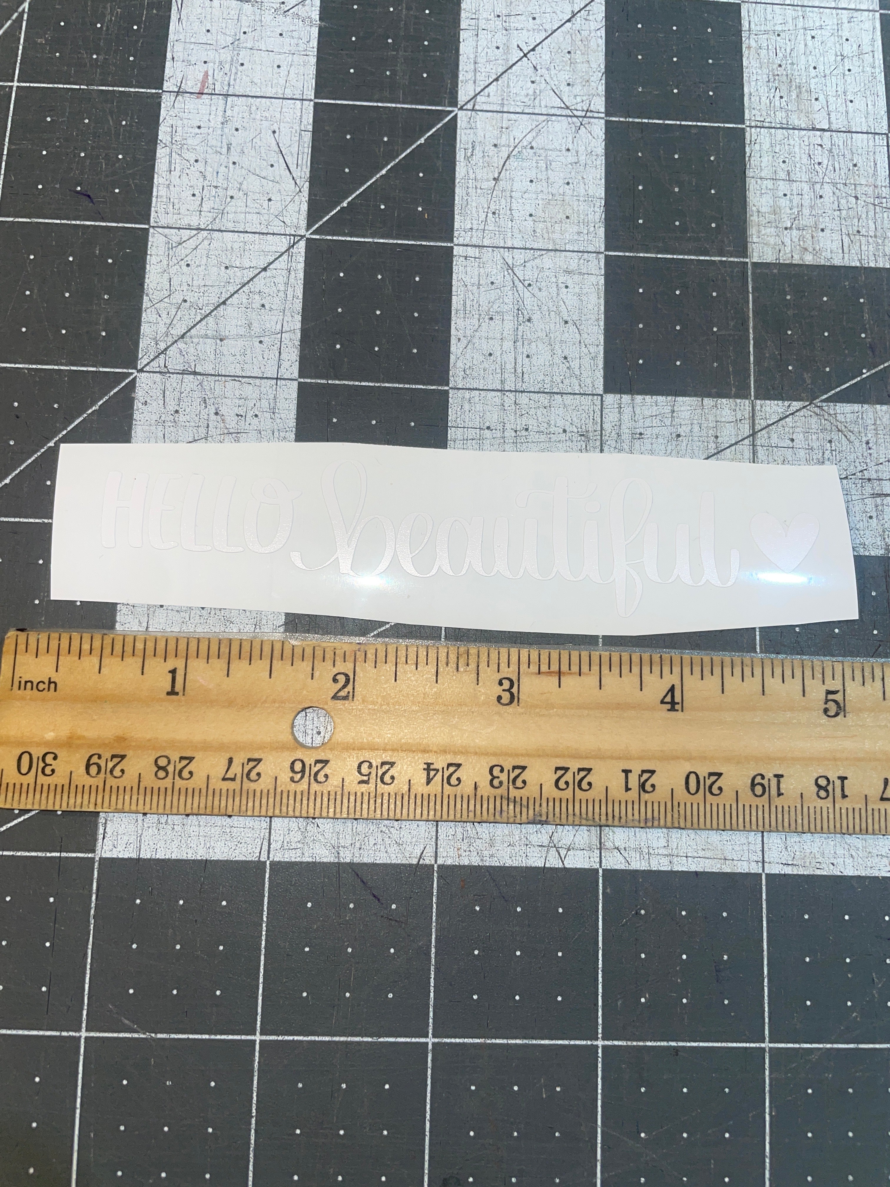 Rear View Mirror Decals