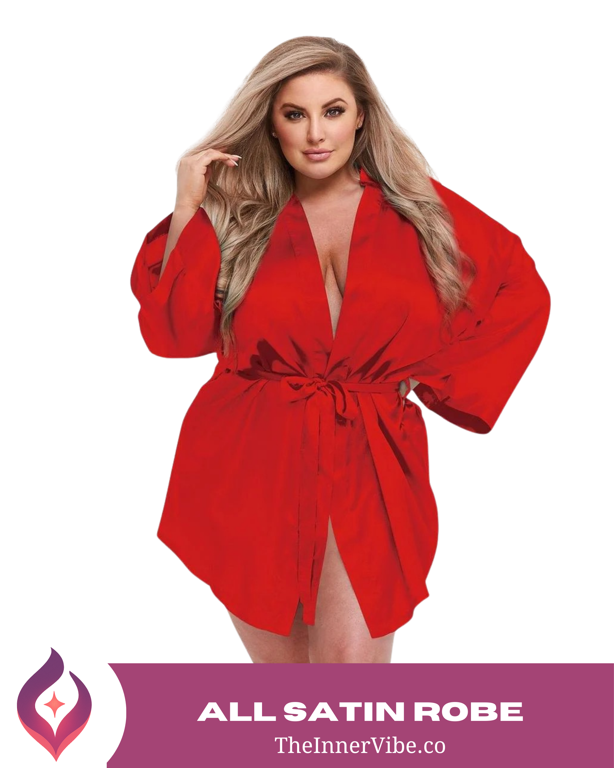 All Satin Robe