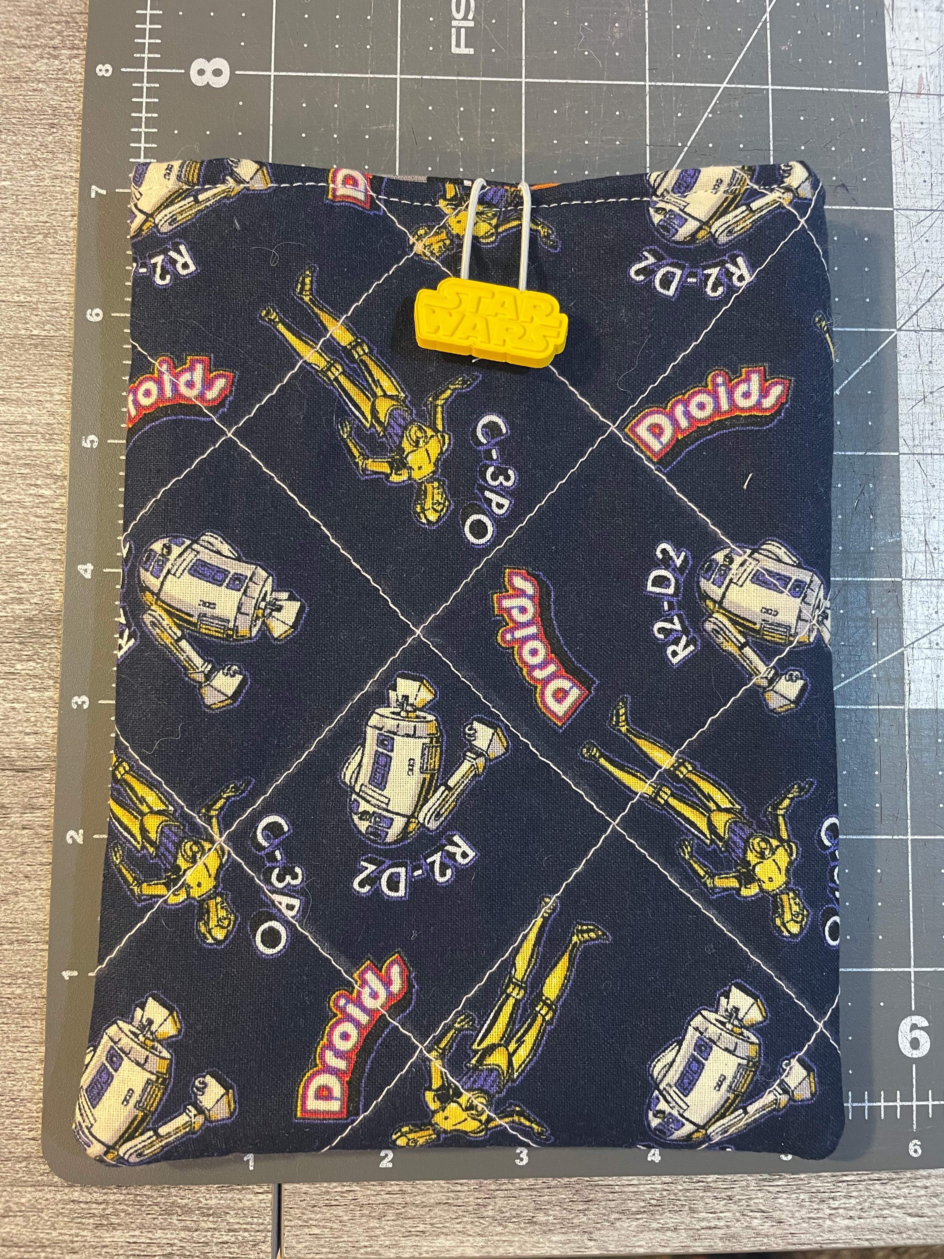 Droids Handmade Book Sleeve - Small, Medium, & Large