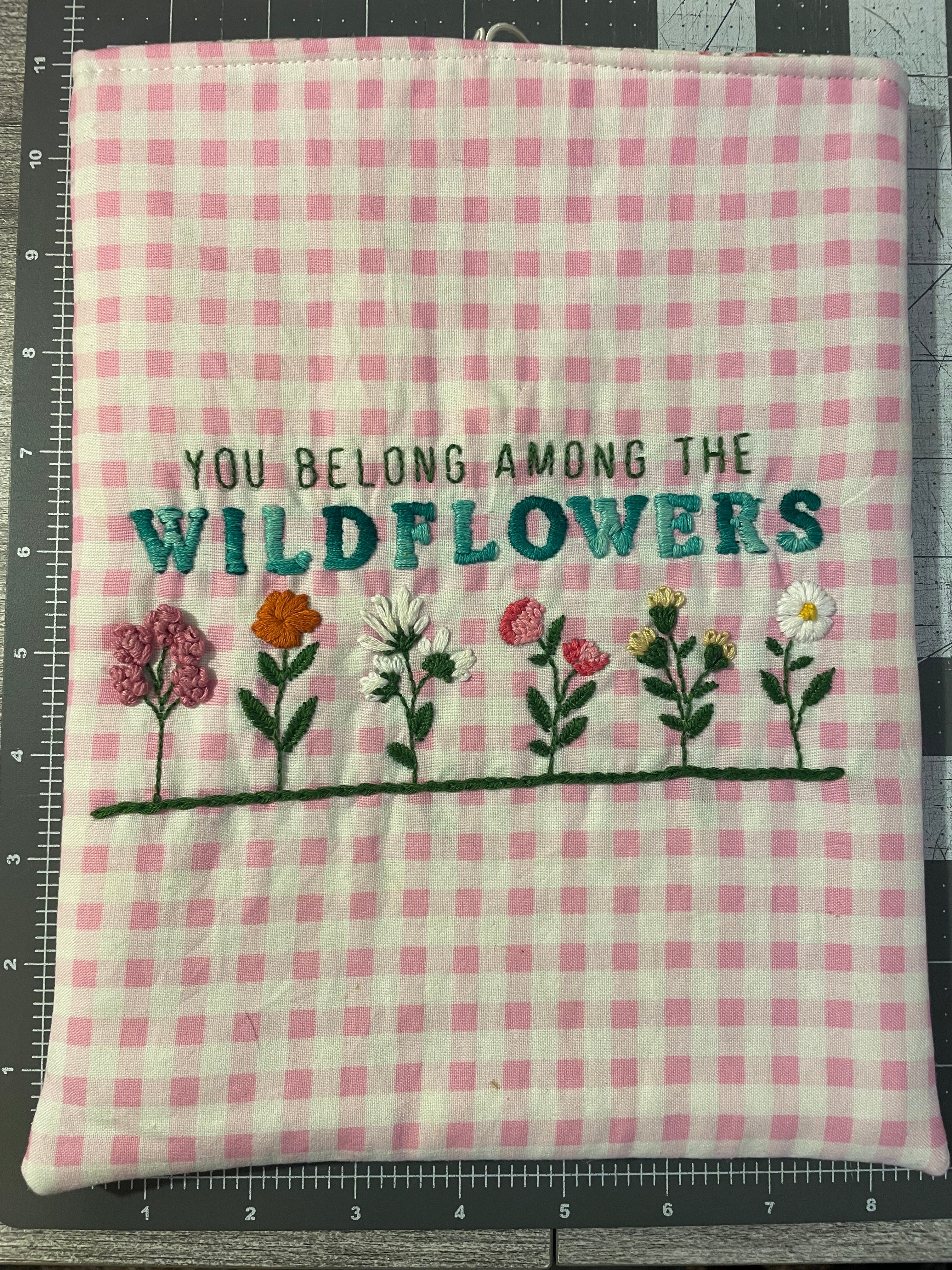 You Belong Among the Wildflowers Book Sleeve - Large Sleeve