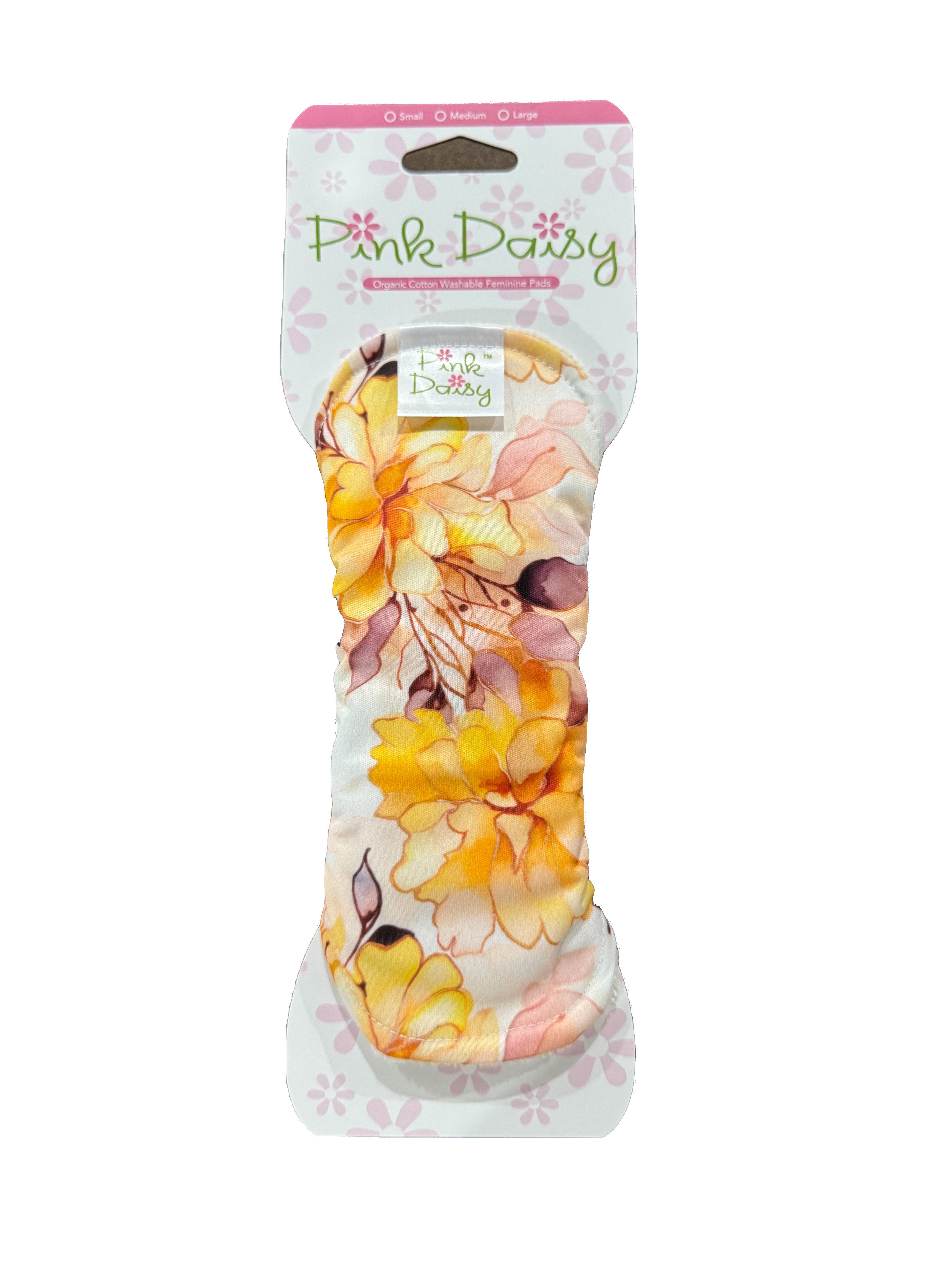 Pink Daisy Organic Cotton Feminine Pads