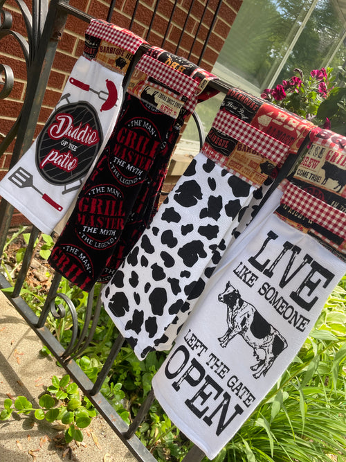 BBQ Kitchen Scarves