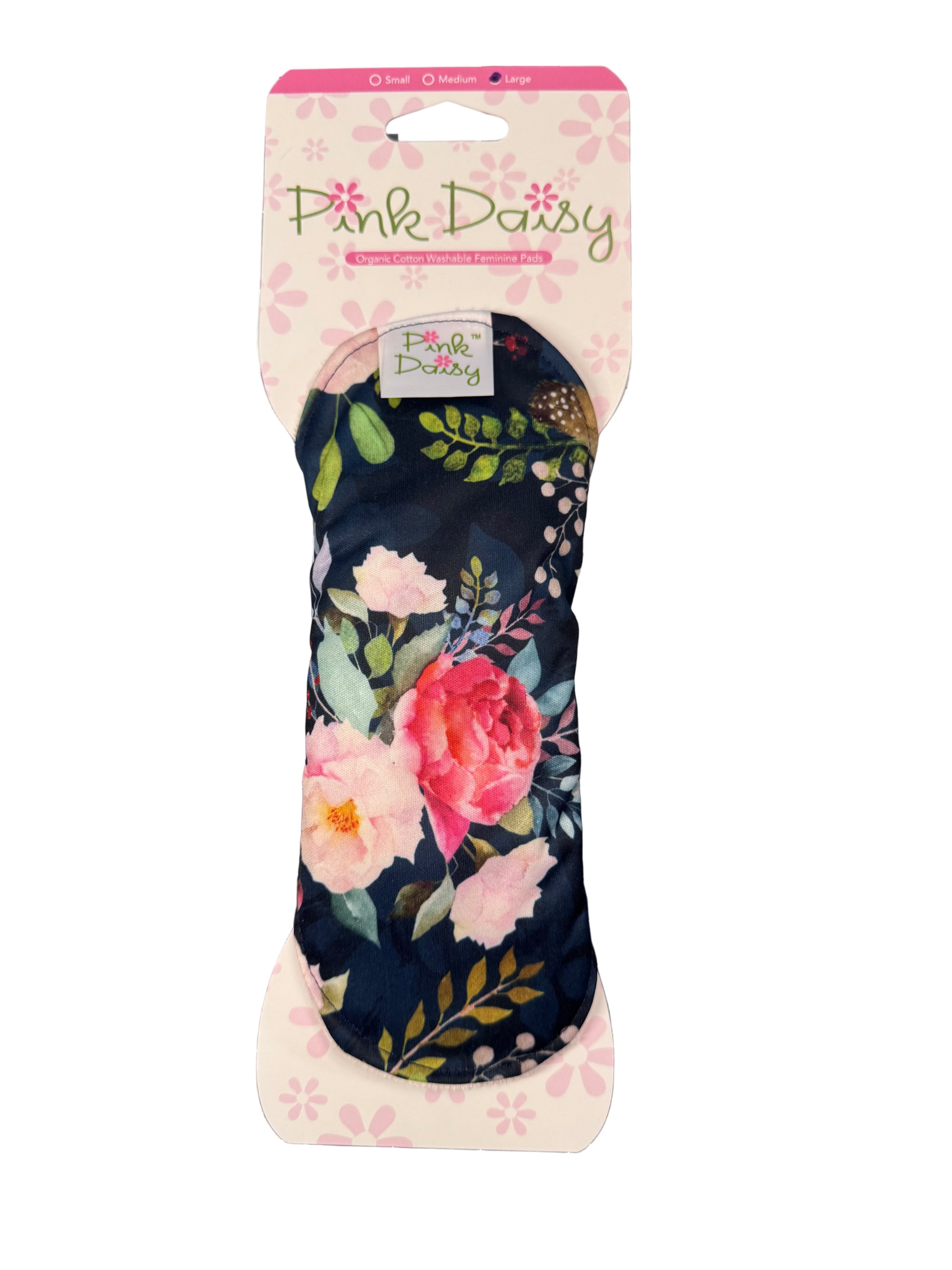 Pink Daisy Organic Cotton Feminine Pads