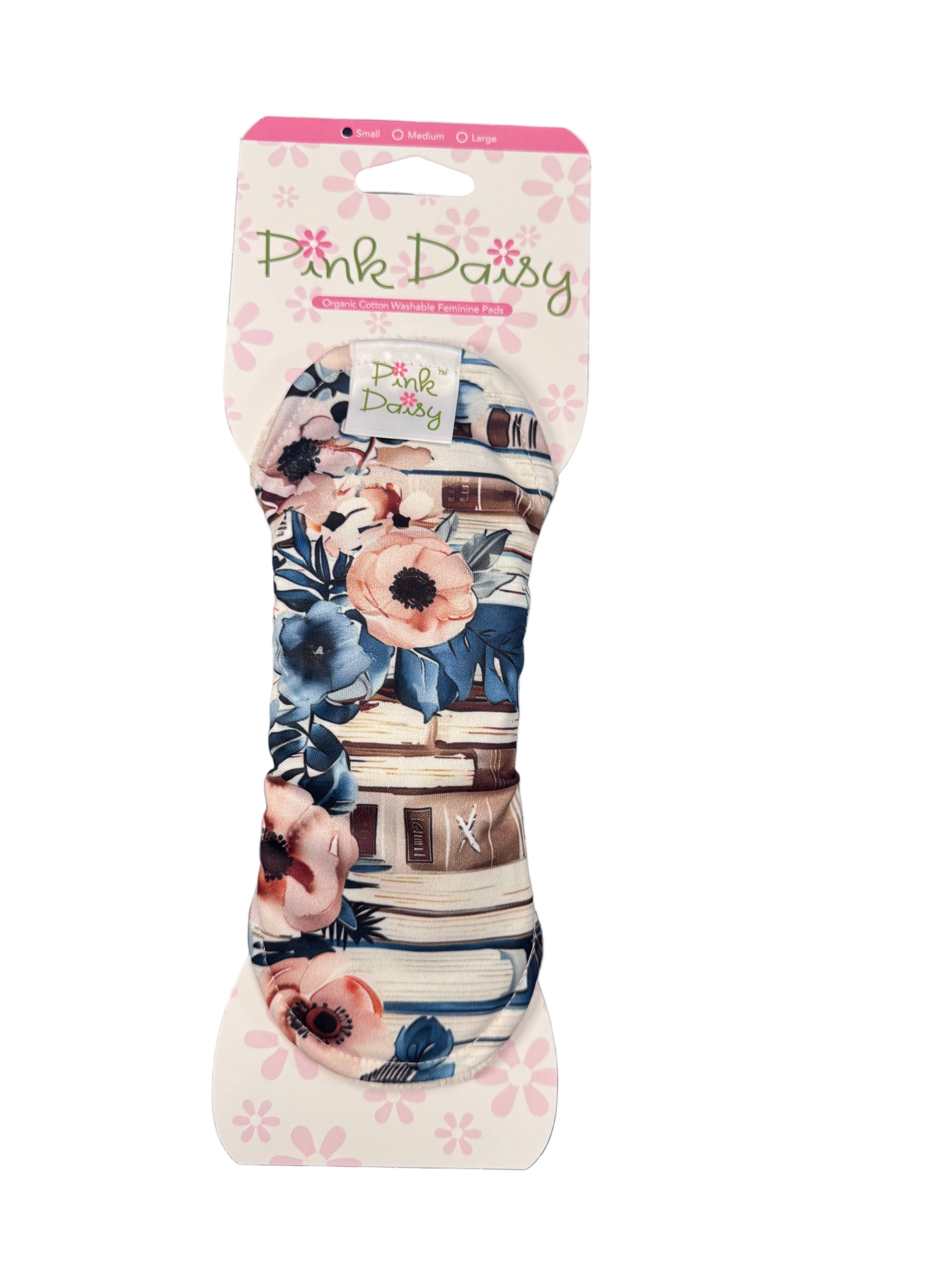 Pink Daisy Organic Cotton Feminine Pads