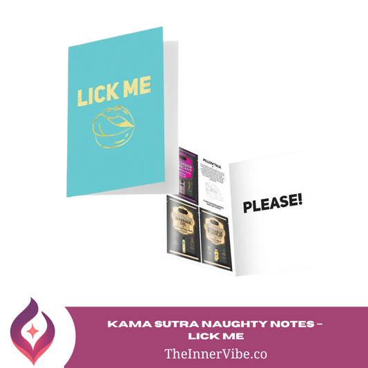Kama Sutra Naughty Notes – “Lick Me” Greeting Card