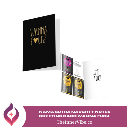 Kama Sutra Naughty Notes Greeting Card – “Wanna F*ck?”