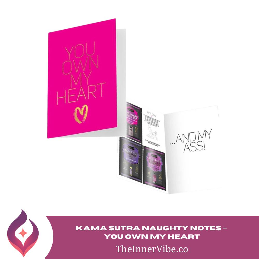 Kama Sutra Naughty Notes – “You Own My Heart” Greeting Card