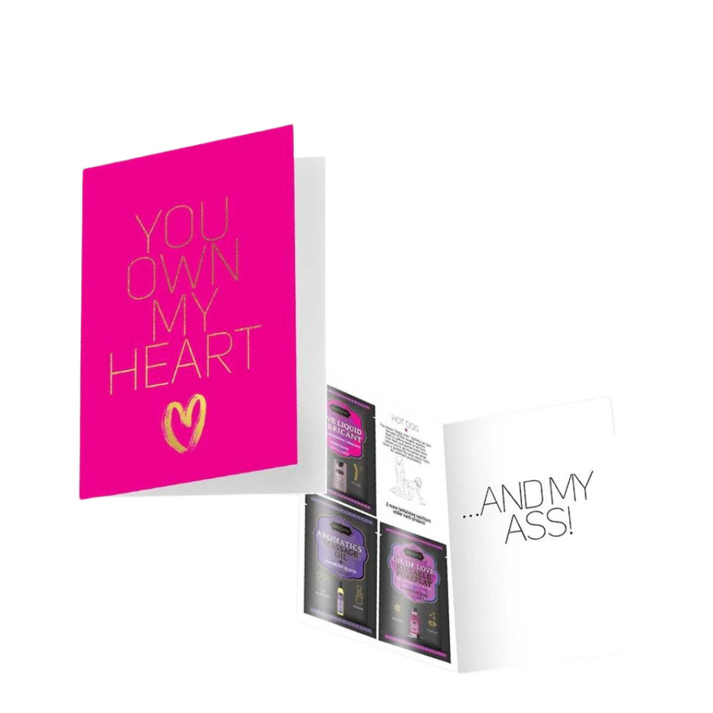 Kama Sutra Naughty Notes – “You Own My Heart” Greeting Card