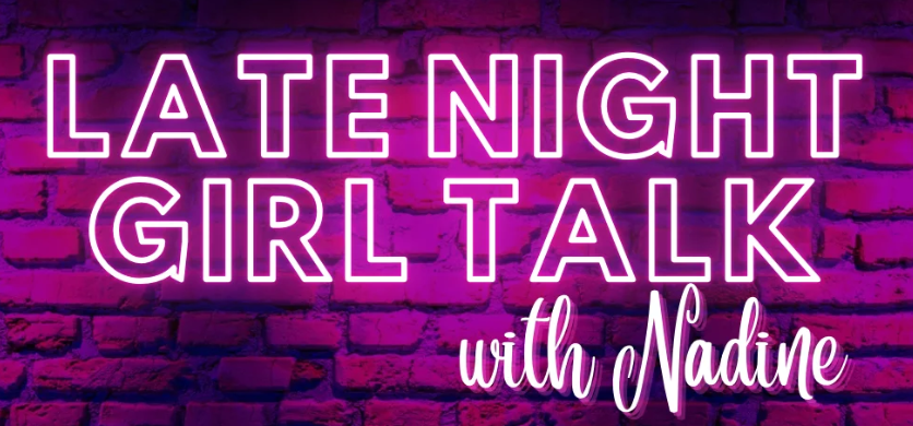 99 Late Night Girl Talk Posts : Canva Template