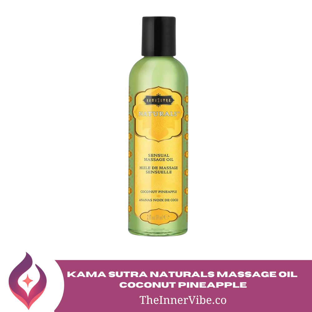 Kama Sutra Naturals Massage Oil – Coconut Pineapple (2 oz)