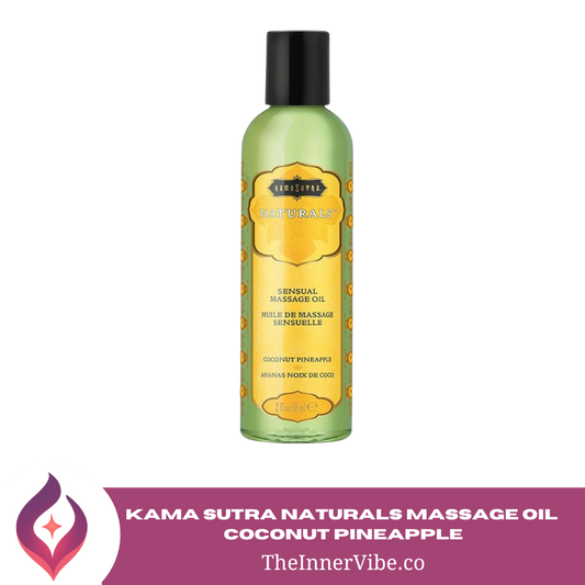 Kama Sutra Naturals Massage Oil – Coconut Pineapple (2 oz)