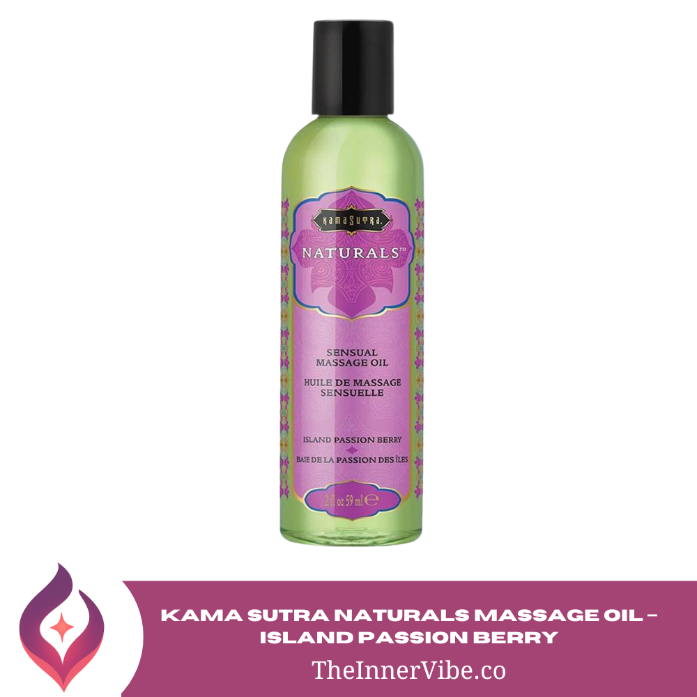 Kama Sutra Naturals Massage Oil – Island Passion Berry - 2oz