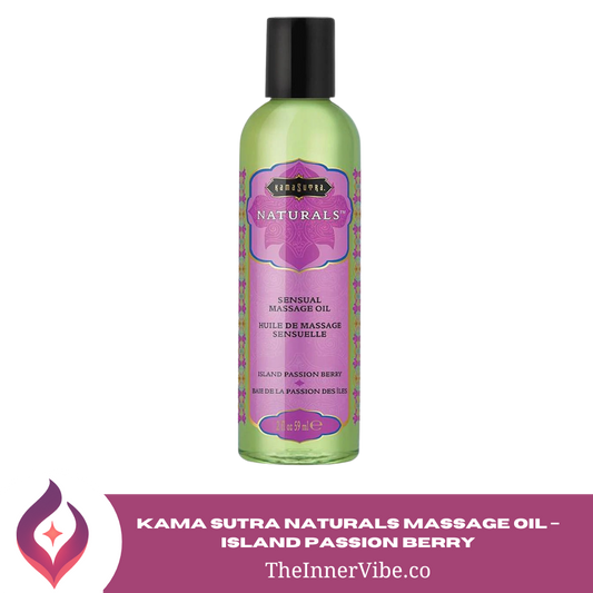 Kama Sutra Naturals Massage Oil – Island Passion Berry - 2oz