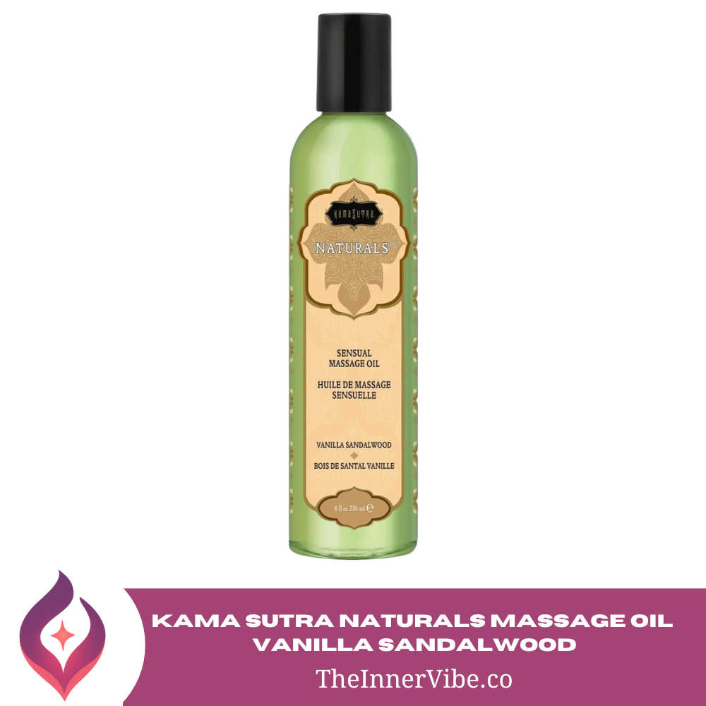 Kama Sutra Naturals Massage Oil – Vanilla Sandalwood (2 oz)