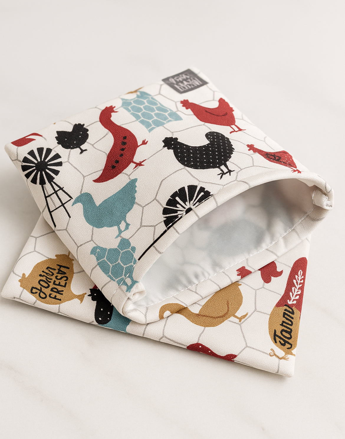 Reusable Cotton Snack Bags