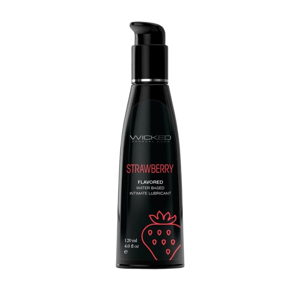 Wicked Aqua Water-Based Flavored Lubricant – Strawberry