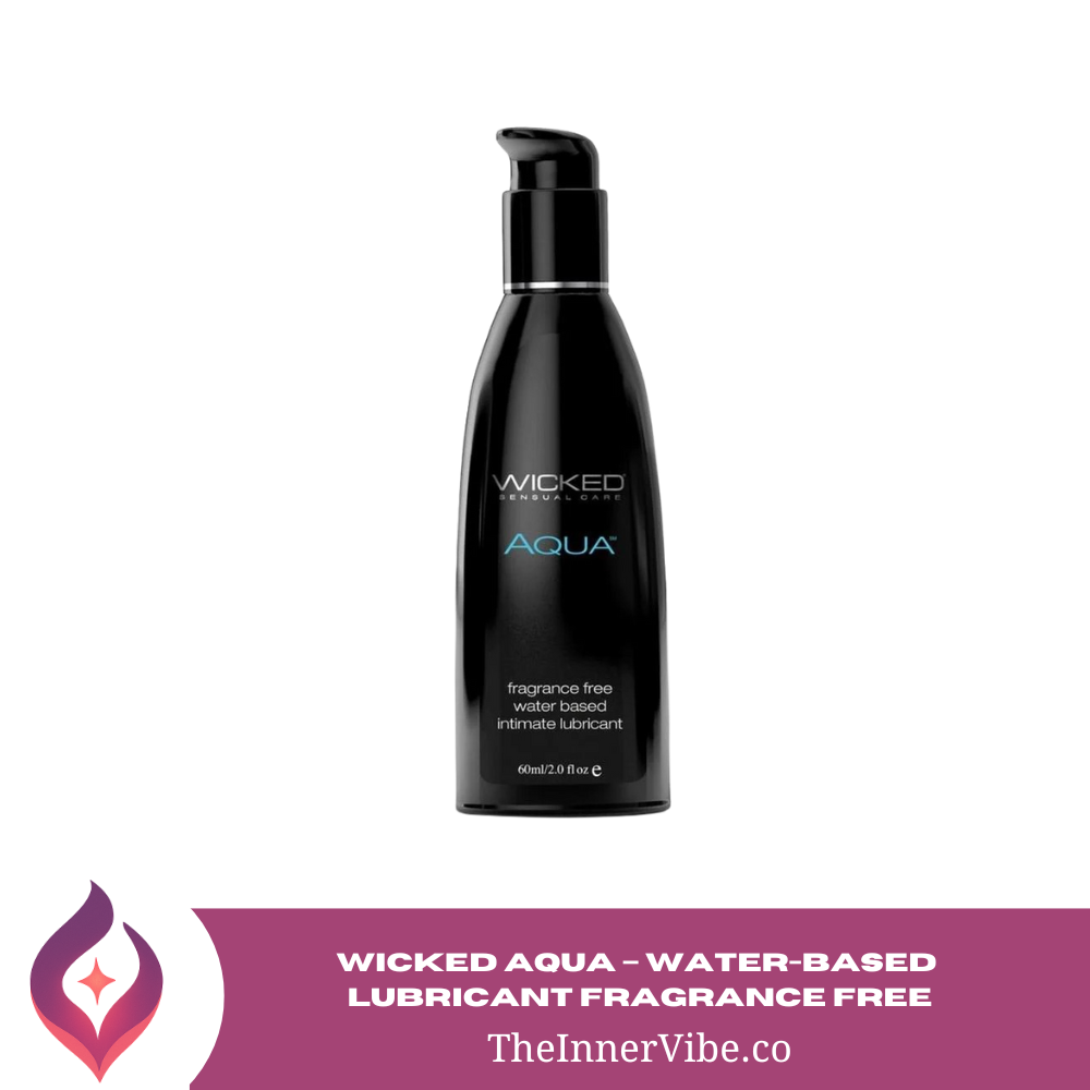 Wicked Aqua – Water-Based Lubricant (Fragrance Free) 8.5oz