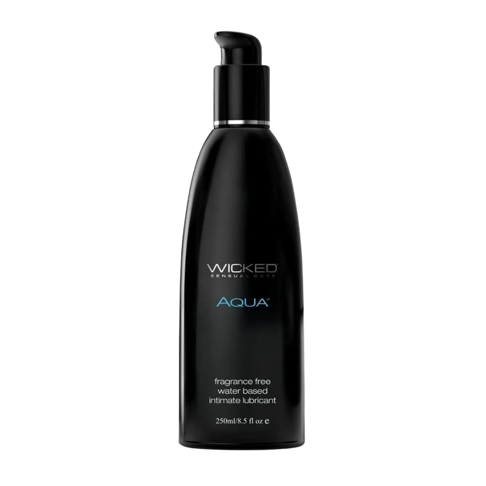 Wicked Aqua – Water-Based Lubricant (Fragrance Free) 8.5oz