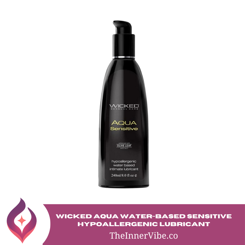 Wicked Aqua Sensitive – Water-Based Hypoallergenic Lubricant