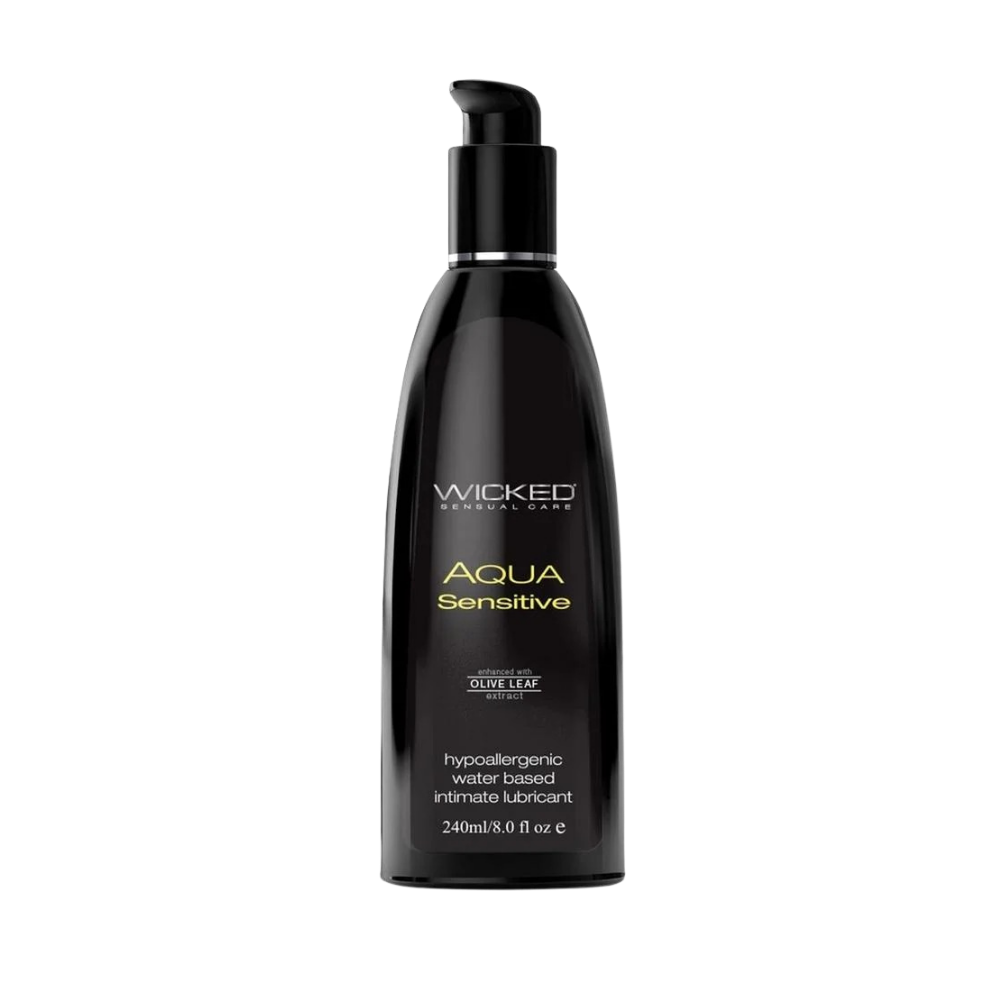 Wicked Aqua Sensitive – Water-Based Hypoallergenic Lubricant