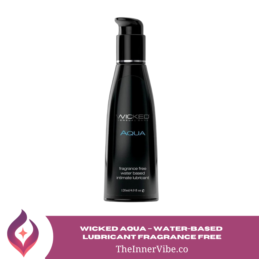 Wicked Aqua – Water-Based Lubricant (Fragrance Free)