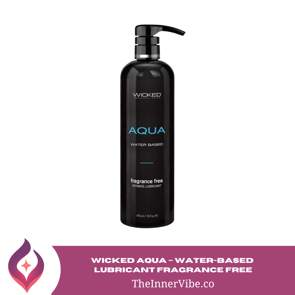 Wicked Aqua – Water-Based Lubricant (Fragrance Free)