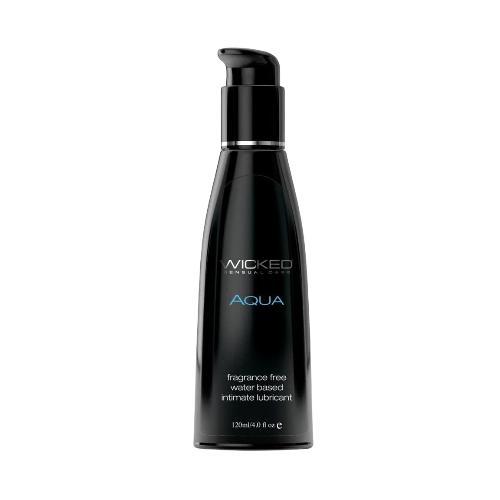 Wicked Aqua – Water-Based Lubricant (Fragrance Free)