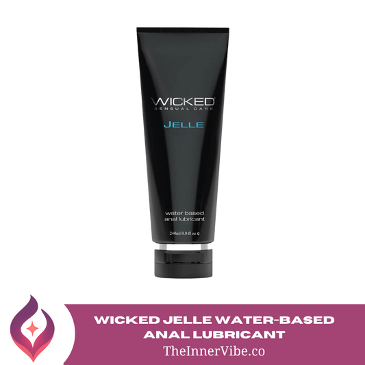 Wicked Jelle Water-Based Anal Lubricant