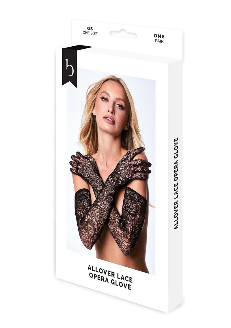 Allover Lace Opera Glove