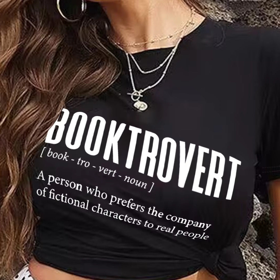 Booktrovert Tee