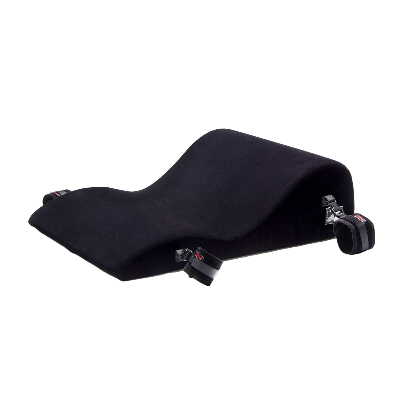 Black wedge with straps