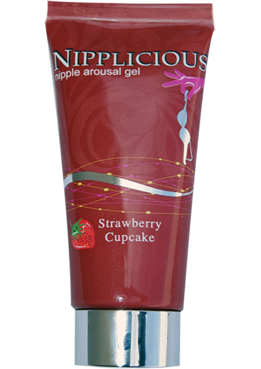 Nipplicious Nipple Arousal Gel Strawberry Cupcake