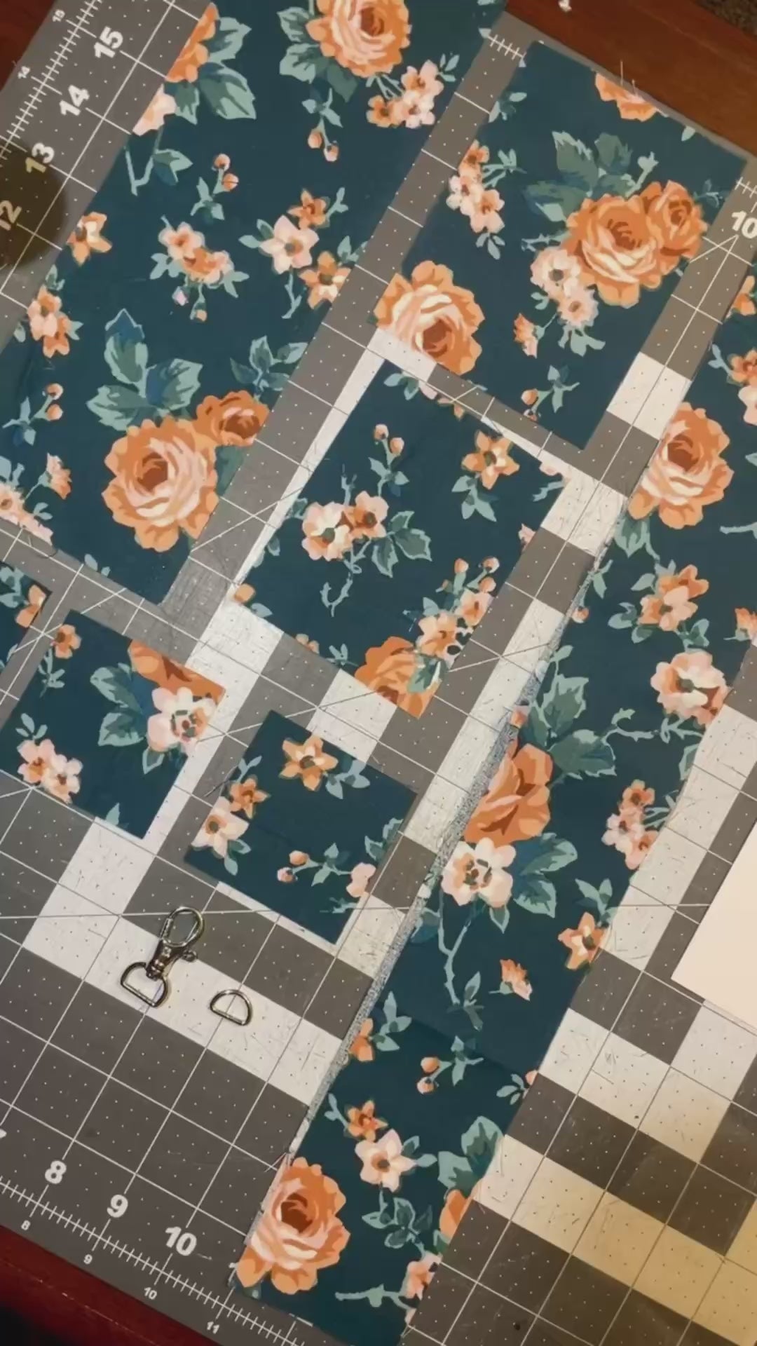 Custom Handmade Multi-Function Lanyard – With Back Pocket & Glasses/Pen Loops