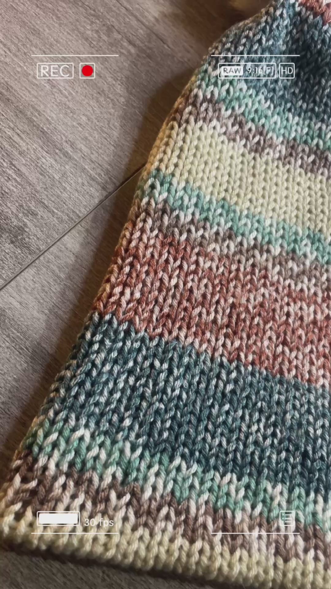 Handmade Knit Brim Hat – Adult